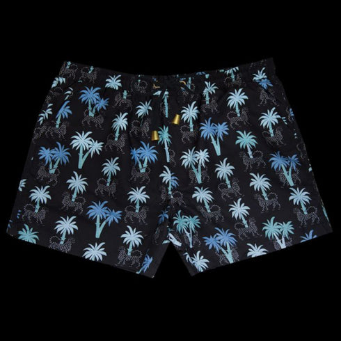 Gattopardo dark blue/black swim shorts